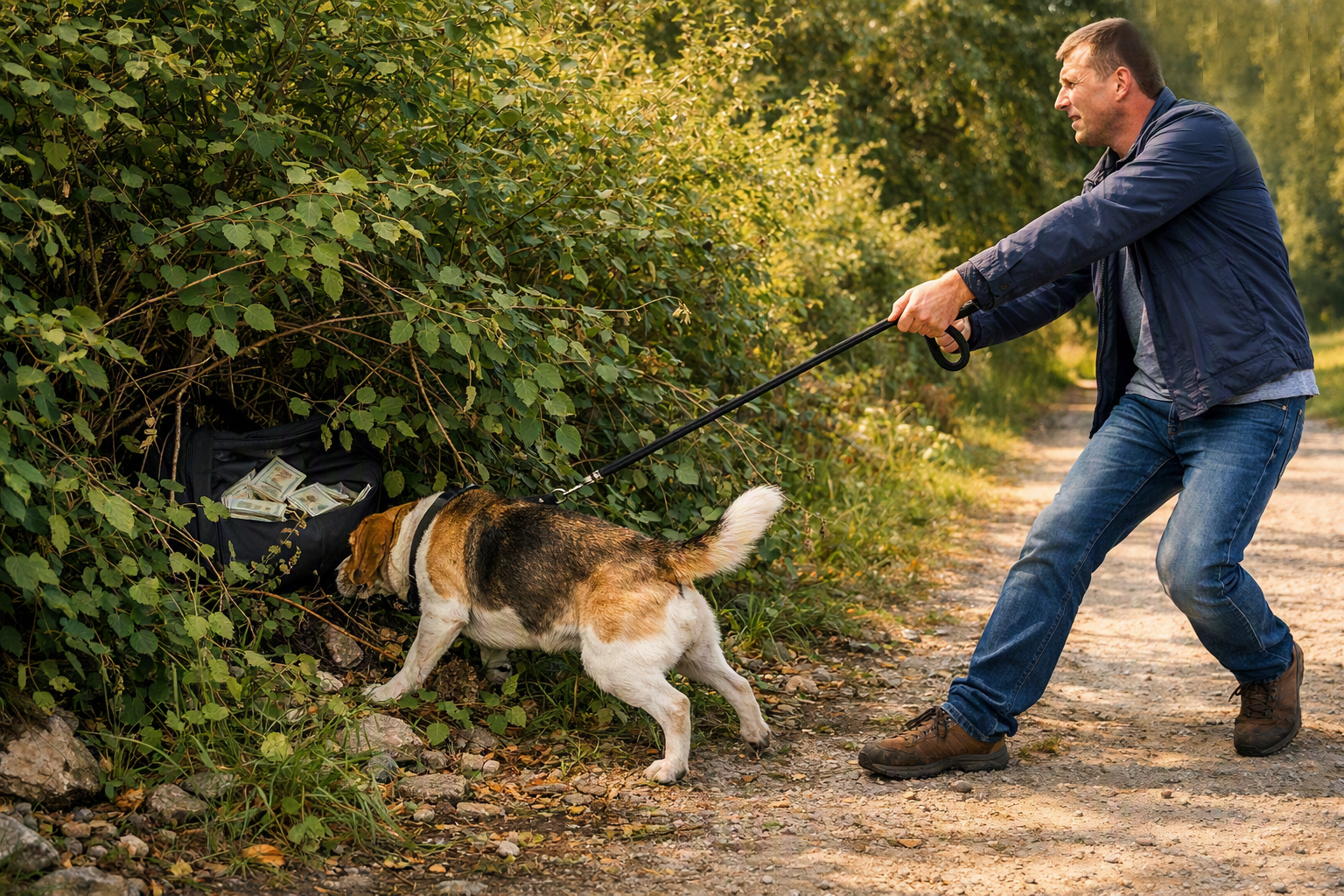 Historien om hunden og pengeposen
